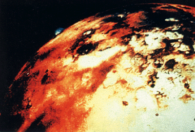 Io, the satellite of Jupiter