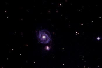 Спиральная галактика M 51