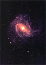 Спиральная галактика m83