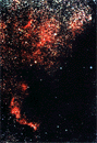 The gas-dust nebula Mexico gulf