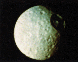 Mimas, the satellite of Saturn