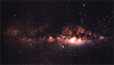 The bright part of The Milky Way