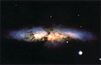 The nebula NGC 3034