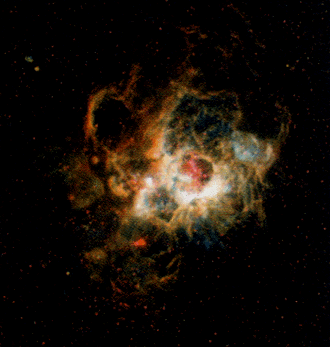 Газовая туманность
NGC 604