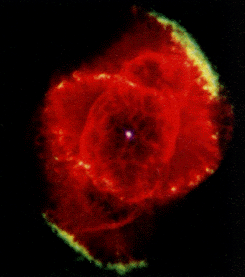The planetary nebula of an intricate form