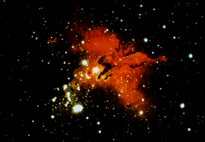 Emissial nebula The Eagle