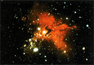 Emissial nebula The Eagle