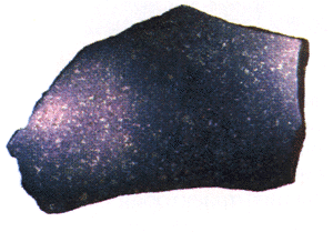 The stone meteorite