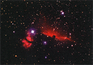 The nebula in Orion constellation