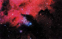 The nebula in the constellation of the Alter